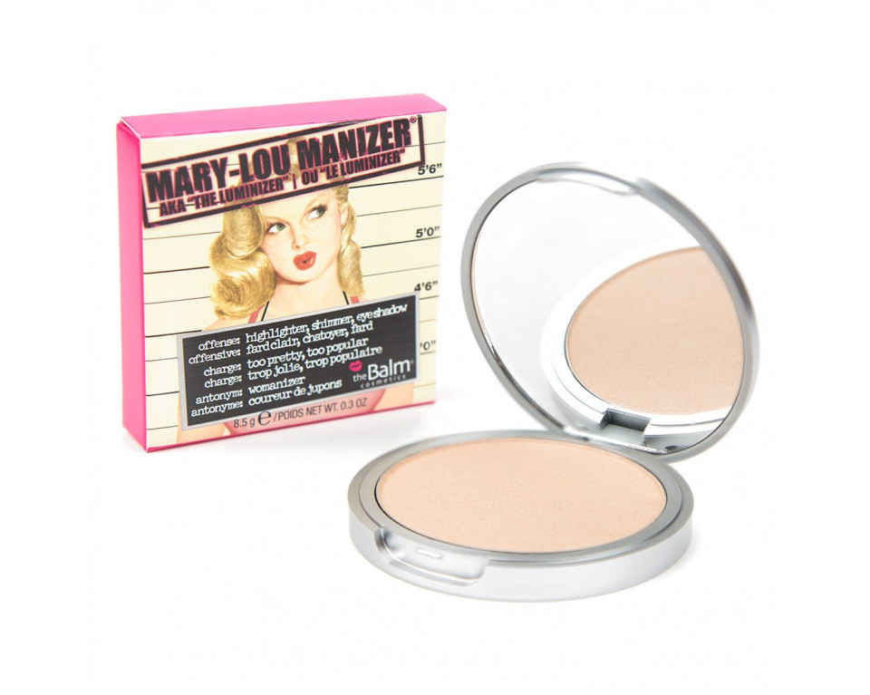 MARY LOU MANIZER - HIGHLIGHTER & SHADOW 9G THEBALM MARY LOU MANIZER - HIGHLIGHTER & SHADOW 9G THEBALM