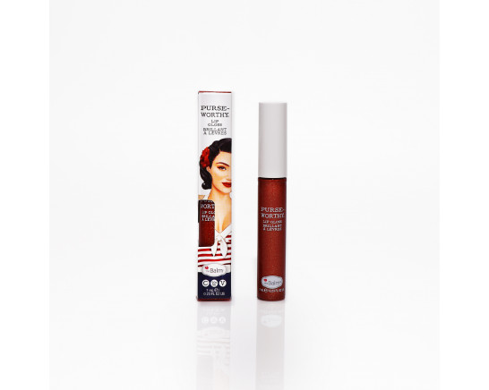 SADDLE PURSEWORTHY LIPGLOSS 7ML - THE BALM