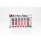HUGHES MINI KIT SPECIAL DELIVERY LIQUID LIPSTICK 6x1.2ML - THEBALM