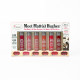 HUGHES MINI KIT VOL.12 - LIPSTICK LIQUID 6x1.2ML THEBALM