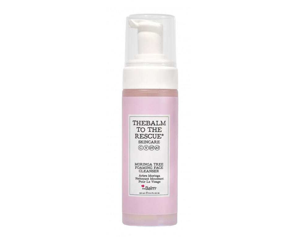 THEBALM TO THE RESCUE MORINGA TREE FOAMING FACE CLEANSER 160ML - THE BALM THEBALM TO THE RESCUE MORINGA TREE FOAMING FACE CLEANSER 160ML - THE BALM