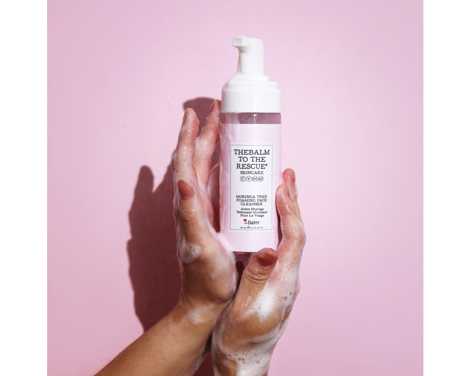 THEBALM TO THE RESCUE MORINGA TREE FOAMING FACE CLEANSER 160ML - THE BALM THEBALM TO THE RESCUE MORINGA TREE FOAMING FACE CLEANSER 160ML - THE BALM