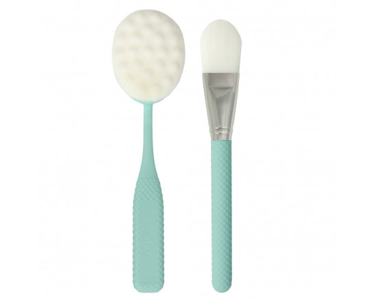 SPA FACE KIT 2PC BRUSH SET MODA ROYAL BRUSH