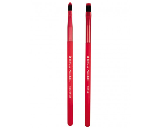 EZGLAM DUO LUSCIOUS LIPS BRUSH KIT MODA ROYAL BRUSH