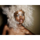 MASK HIPSTAR GOLD FACE LACE