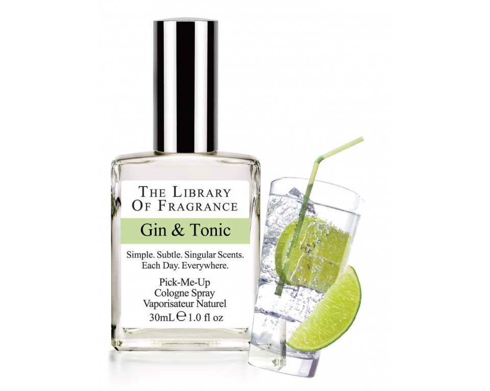 GIN & TONIC COLOGNE 30ML THE LIBRARY OF FRAGRANCE GIN & TONIC COLOGNE 30ML THE LIBRARY OF FRAGRANCE