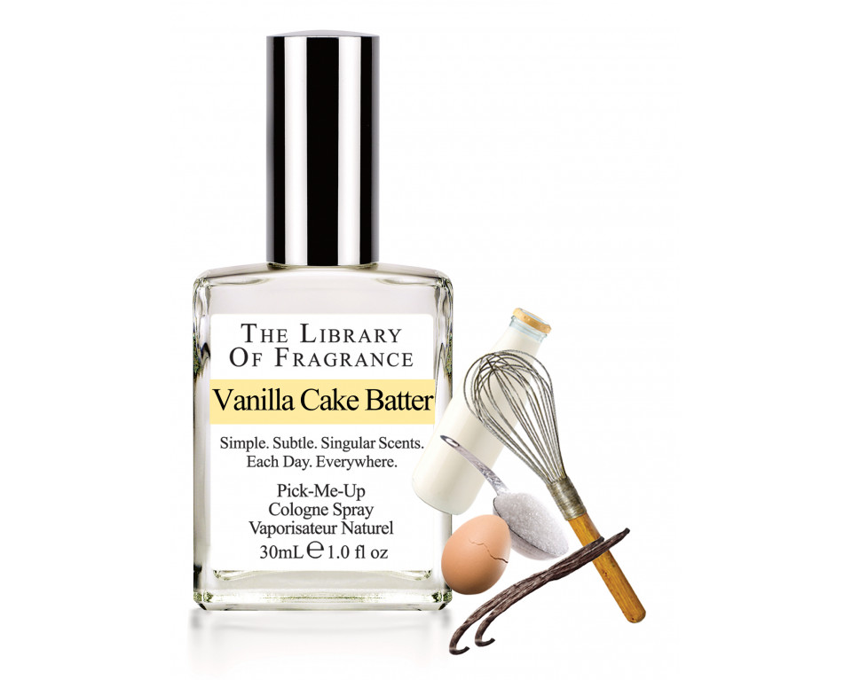 VANILLA CAKE BATTER COLOGNE 30ML LIBRARY OF FRAGRANCE VANILLA CAKE BATTER COLOGNE 30ML LIBRARY OF FRAGRANCE
