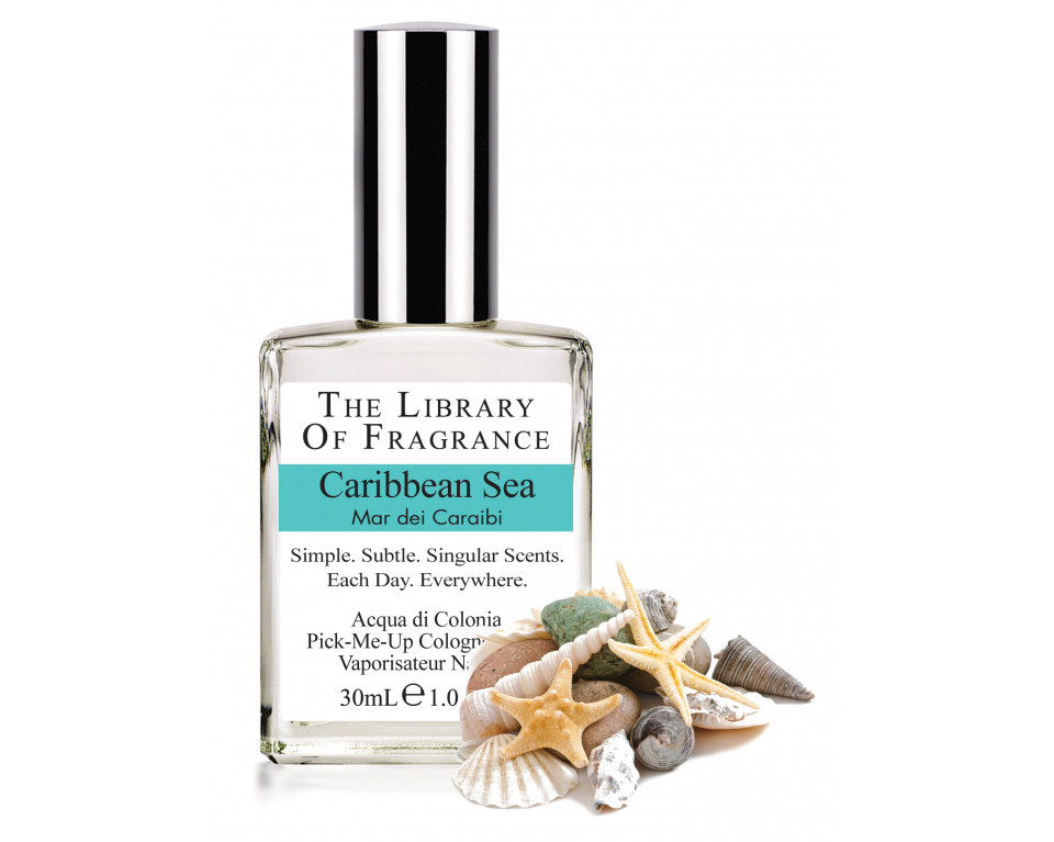 CARIBBEAN SEA COLOGNE 30ML THE LIBRARY OF FRAGRANCE CARIBBEAN SEA COLOGNE 30ML THE LIBRARY OF FRAGRANCE